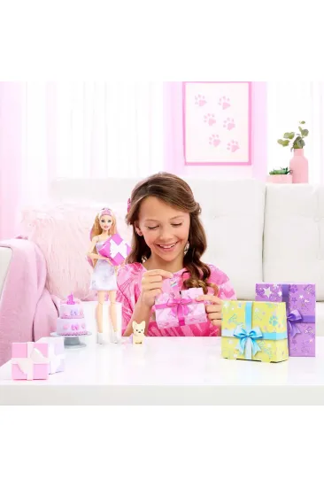 JFG68 Barbie Party Unboxed Köpeğimin Doğum Günü Serisi