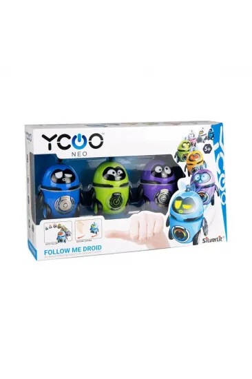 SIL/88582 Silverlit Follow Me Droid 3lü Set SIL/88582 Silverlit Follow Me Droid 3lü Set