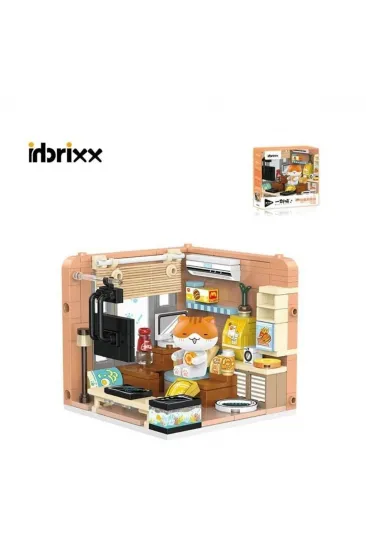 P885005 PANLOS KEDİ EVİ 263 PARÇA BLOCK OYUNCAK P885005 PANLOS KEDİ EVİ 263 PARÇA BLOCK OYUNCAK
