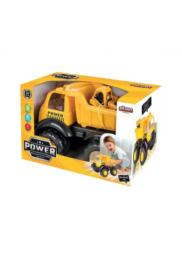 06 518 Power İş Makineli Kamyon -Pilsan Oyuncak