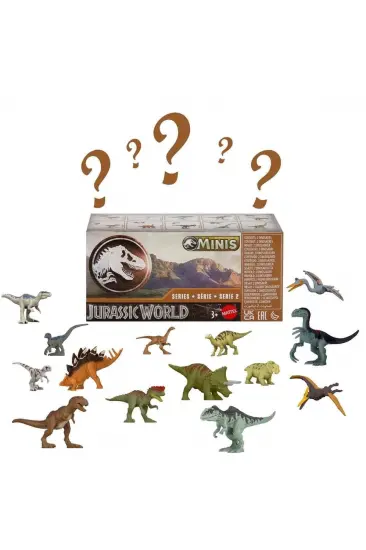 GWP38 Jurassic World Sürpriz Paketli Mini Dinozor Figürleri GWP38 Jurassic World Sürpriz Paketli Mini Dinozor Figürleri
