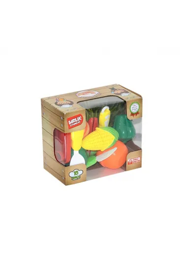 URT007-KUTU-1ABC KESİLEBİLEN SEBZE MEYVE 16 PCS