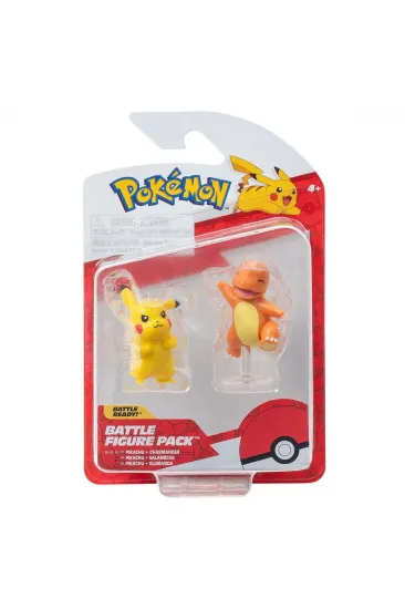 POK PKW0258 Pokemon Battle 2li Figür Seti -Necotoys POK PKW0258 Pokemon Battle 2li Figür Seti -Necotoys