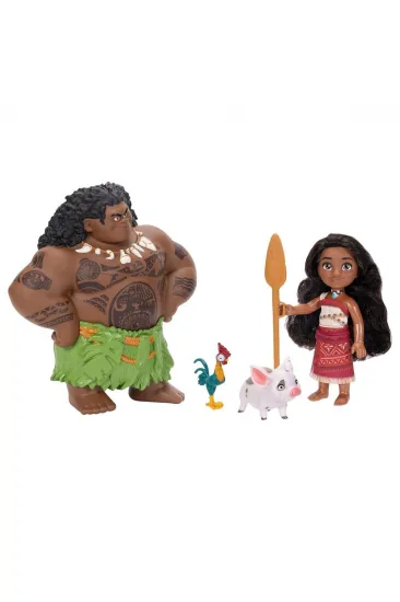 JKP 237556 Disney Moana - 15 cm Maui & Moana ve Arkadaşları Set JKP 237556 Disney Moana - 15 cm Maui & Moana ve Arkadaşları Set