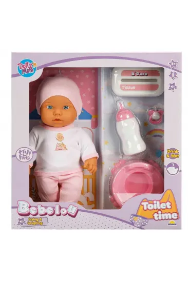 1030141 Sesli Bebelou Tuvalet Zamanı Bebek Seti 32 cm -Sunman 1030141 Sesli Bebelou Tuvalet Zamanı Bebek Seti 32 cm -Sunman