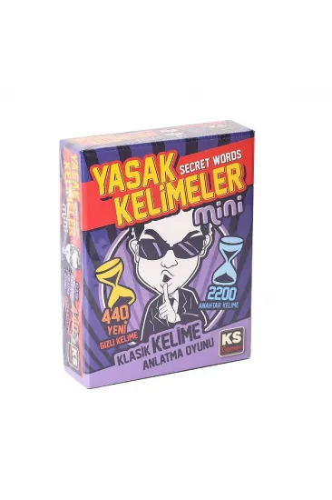 25115 Mini Yasak Kelimeler Oyunu -KS Games 25115 Mini Yasak Kelimeler Oyunu -KS Games