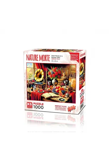 20846 PUZZLE 1000 Silent Melody on a Baroque Table