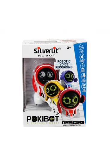 SIL/88042 Silverlit Yapay Zekalı Pokibot Robot SIL/88042 Silverlit Yapay Zekalı Pokibot Robot