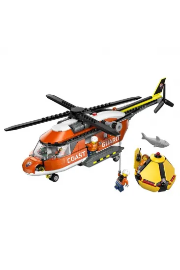 60503 Lego City Sahil Güvenlik Helikopteri 551 parça +7 yaş 60503 Lego City Sahil Güvenlik Helikopteri 551 parça +7 yaş