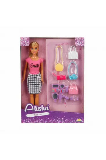3392 Alisha Fashion Aksesuar Set 29 cm -Sunman 3392 Alisha Fashion Aksesuar Set 29 cm -Sunman