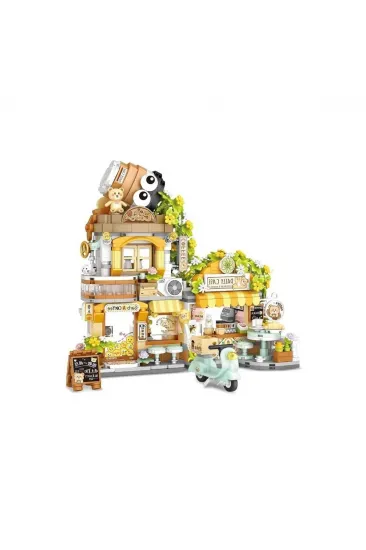 LZ-1382 LOZ KÜÇÜK AYI KAFE ÇİÇEKÇİ PONDA ÇAY EVİ 1077 PARÇA BLOCK OYUNCAK LZ-1382 LOZ KÜÇÜK AYI KAFE ÇİÇEKÇİ PONDA ÇAY EVİ 1077 PARÇA BLOCK OYUNCAK