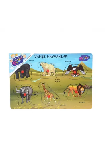 ONY-328 329 Onyıl, Ahşap Tutmalı Vahşi Hayvanlar ONY-328 329 Onyıl, Ahşap Tutmalı Vahşi Hayvanlar