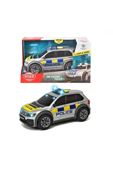 203714013038 Sesli ve Işıklı Uluslararası Polis Arabası -Dickie