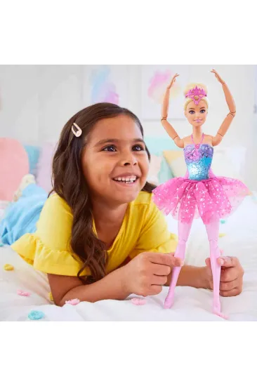 HLC25 Barbie Işıltılı Balerin Bebek