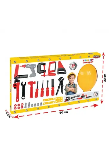 03 249 Pllsan Alet Seti Kasklı 29 Parça 03 249 Pllsan Alet Seti Kasklı 29 Parça