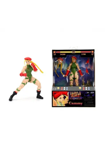 253252033 Jada Street Fighter II Cammy 6 Figure 253252033 Jada Street Fighter II Cammy 6 Figure