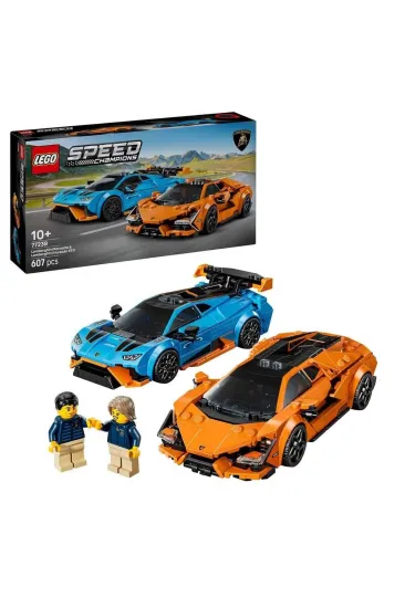 77238 Lego Speed Champ. Lamborghini Revuelto ve Huracán STO 607 parça +10 yaş 77238 Lego Speed Champ. Lamborghini Revuelto ve Huracán STO 607 parça +10 yaş