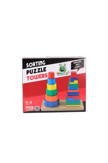 KR055 WOODOY 2Lİ ÇEŞİT KENAR KULELER 24 KR055 WOODOY 2Lİ ÇEŞİT KENAR KULELER 24