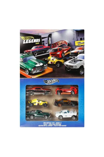 JBY78 Hot Wheels Efsane Temalı Çoklu Arabalar JBY78 Hot Wheels Efsane Temalı Çoklu Arabalar