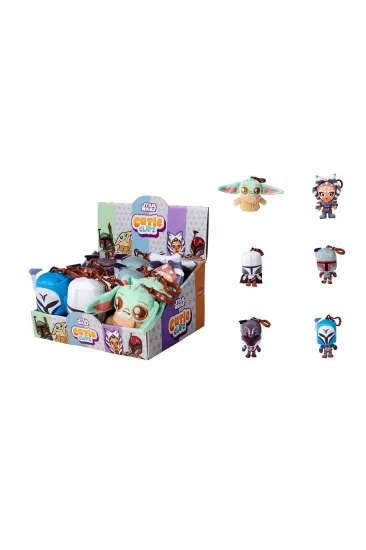 6315870506 Disney Star Wars Cutie Clipz asorti