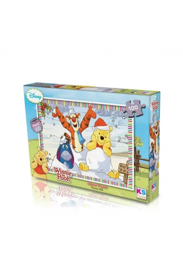 WN714  KS, Winnie The Pooh, 100 Parça Puzzle