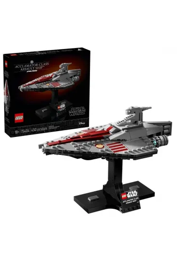 75404 Lego Star Wars - Acclamator Sınıfı Hücum Gemisi 450 Parça +18 Yaş 75404 Lego Star Wars - Acclamator Sınıfı Hücum Gemisi 450 Parça +18 Yaş