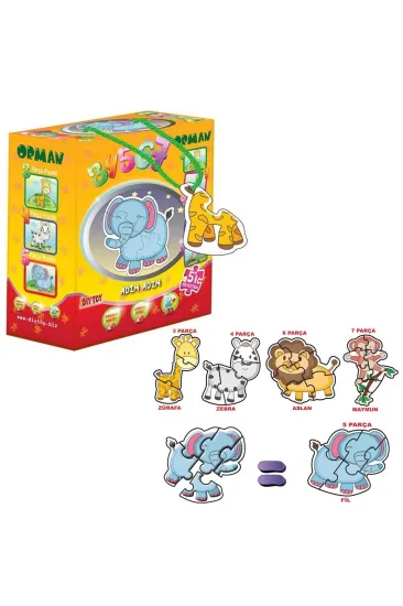 8766 ORMAN KUT.PUZZLE 025876-34567