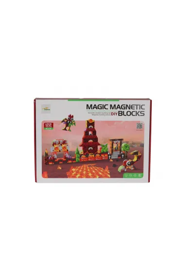 66011 MANYETİK PUZZLE 122 PARÇA