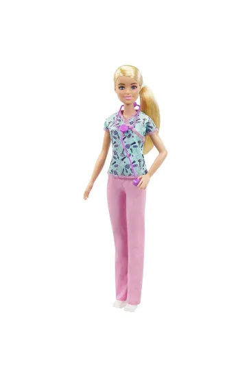 GTW39 Barbie Kariyer Bebekleri Serisi - Hemşire