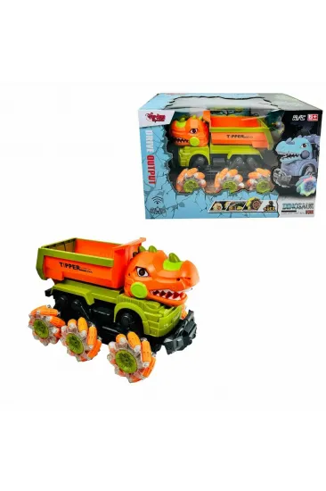 YJ-078-4 Kumandalı Sesli ve Işıklı Dinazor -Vardem