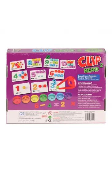 CAPLS-5286 Clip Bead Kutu Oyunu -CA Games