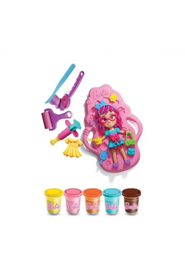 03927 BARBİE BEBEK GİYDİRME HAMUR SET 280 GR 03927 BARBİE BEBEK GİYDİRME HAMUR SET 280 GR