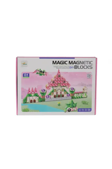 6602 MANYETİK PUZZLE 124 PARÇA