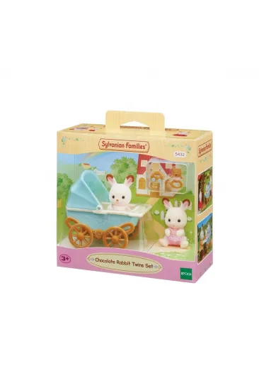 5432 Sylvanian Families, Çikolata Kulaklı İkiz Tavşan Bebek, +3 yaş 5432 Sylvanian Families, Çikolata Kulaklı İkiz Tavşan Bebek, +3 yaş