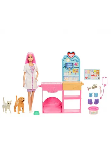 JFX93 Barbie ve Veteriner Kliniği ve Aksesuarları JFX93 Barbie ve Veteriner Kliniği ve Aksesuarları