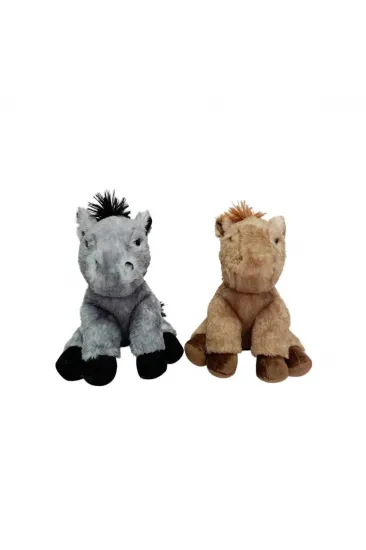 PB31558-23 Peluş Oturan At 23 cm PB31558-23 Peluş Oturan At 23 cm