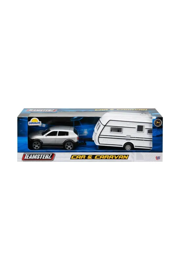 35981 Teamsterz Araç ve Karavan Seti -Sunman 35981 Teamsterz Araç ve Karavan Seti -Sunman