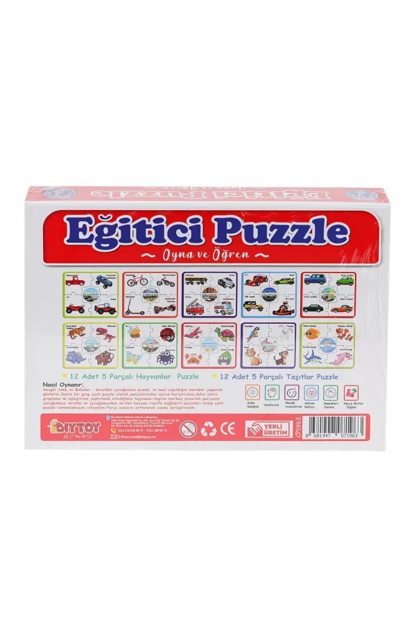7196 ÇARK PUZZLE HAYVANLAR 7196 ÇARK PUZZLE HAYVANLAR