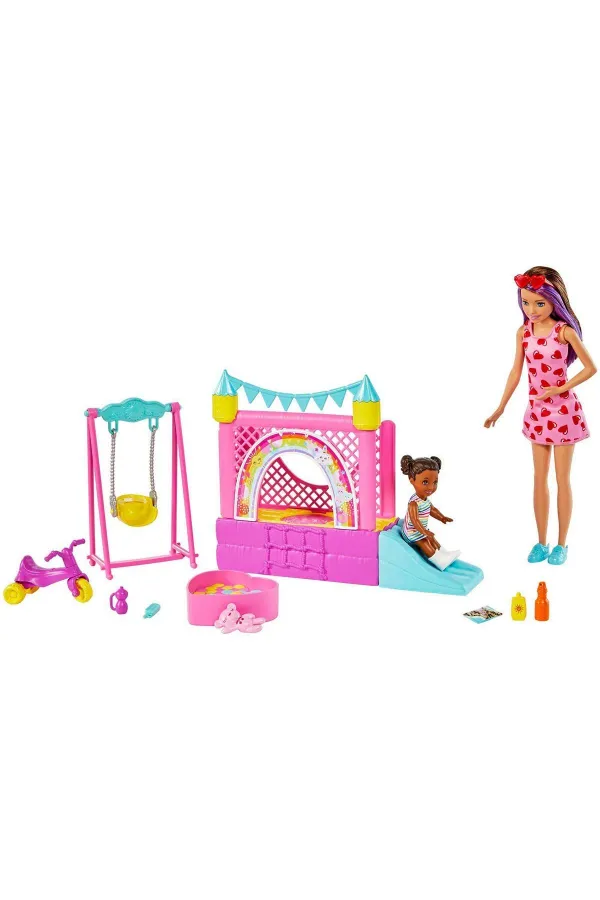 HHB67 Barbie Bebek Bakıcısı Skipper Oyun Evi Seti HHB67 Barbie Bebek Bakıcısı Skipper Oyun Evi Seti