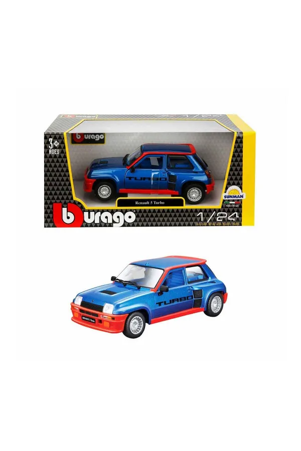 21088 1:24 Renault 5 Turbo Model Araba -Sunman 21088 1:24 Renault 5 Turbo Model Araba -Sunman