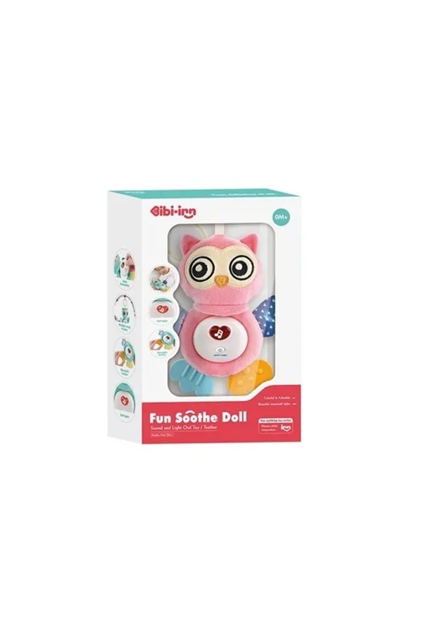 BIB6008 -Vardem Işıklı Ve Sesli Bebek Baykuşu