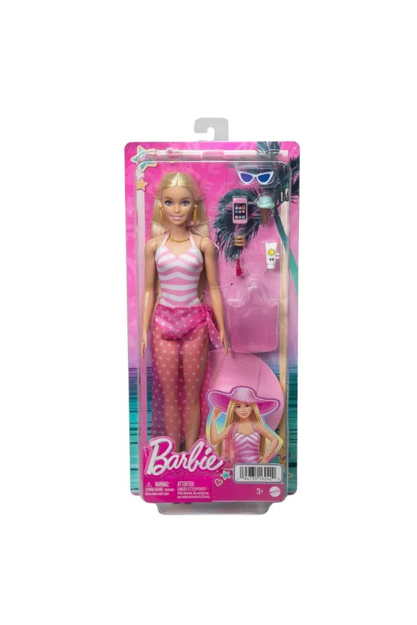 HPL73 Barbie Plaj Günü Oyun Seti - Barbie HPL73 Barbie Plaj Günü Oyun Seti - Barbie