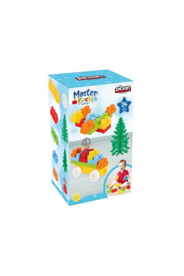 03 584-1010358401002 AKSESUARLI MASTER BLOKLAR 24 PARÇA