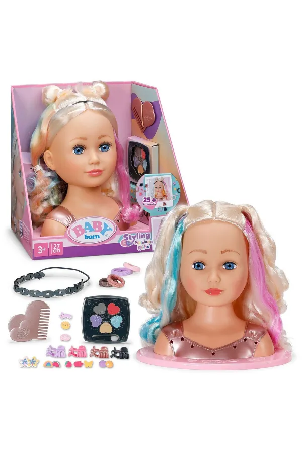 839379 Baby Born Gökkuşağı Saç Tasarım Seti 839379 Baby Born Gökkuşağı Saç Tasarım Seti