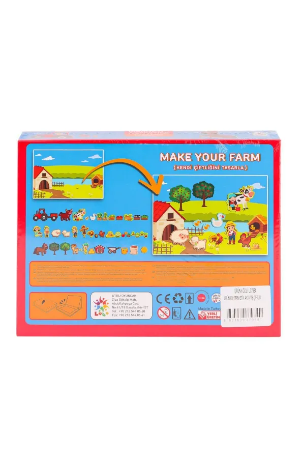 LC7984 Manyetik Aktivite Çiftlik -Laçokids