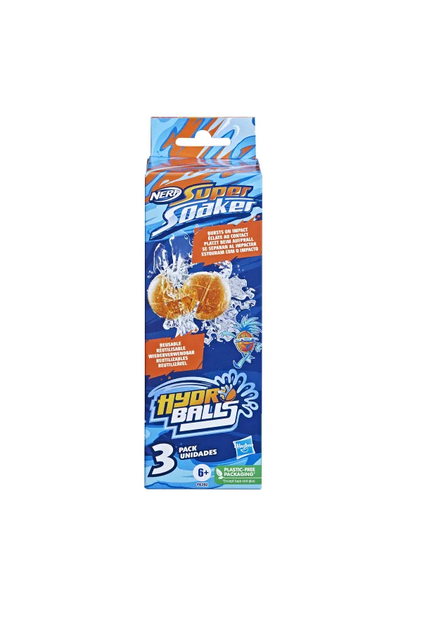 F6392 Nerf Super Soaker Hydro Balls 3lü +6 yaş F6392 Nerf Super Soaker Hydro Balls 3lü +6 yaş
