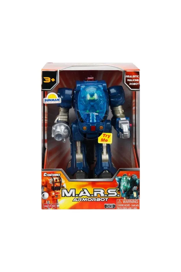 40497 M.A.R.S Sesli ve Işıklı Zırhlı Robot