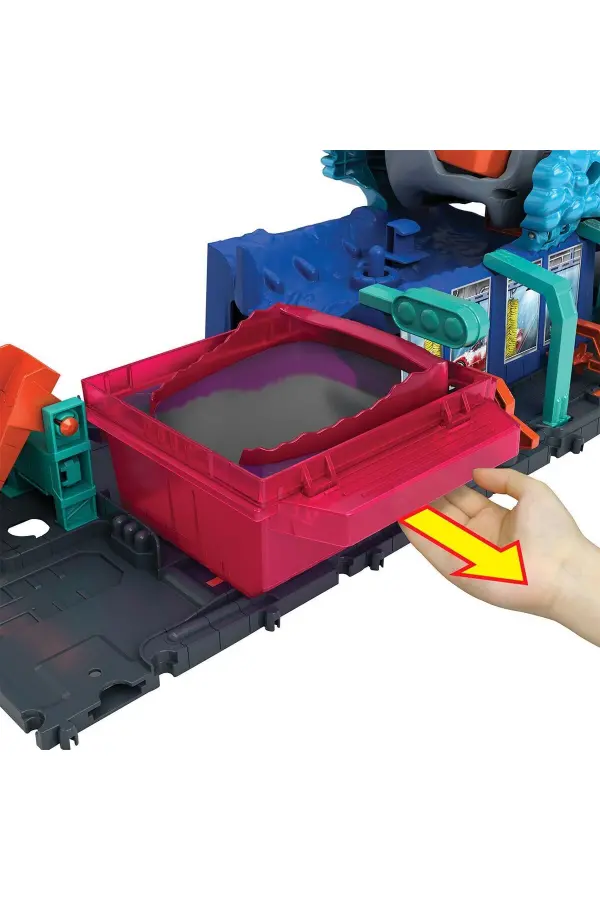 HTN82 Hot Wheels Muhteşem Köpek Balığı Araba Yıkama Oyun Seti