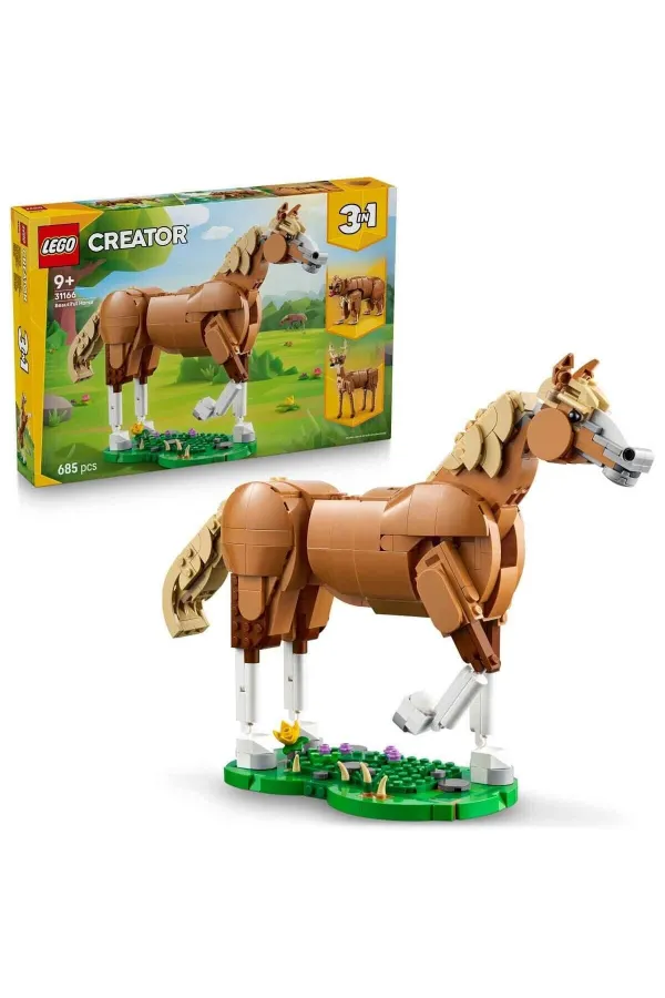 31166 Lego Creator 3in1 - Güzel  At 685 parça +9 yaş