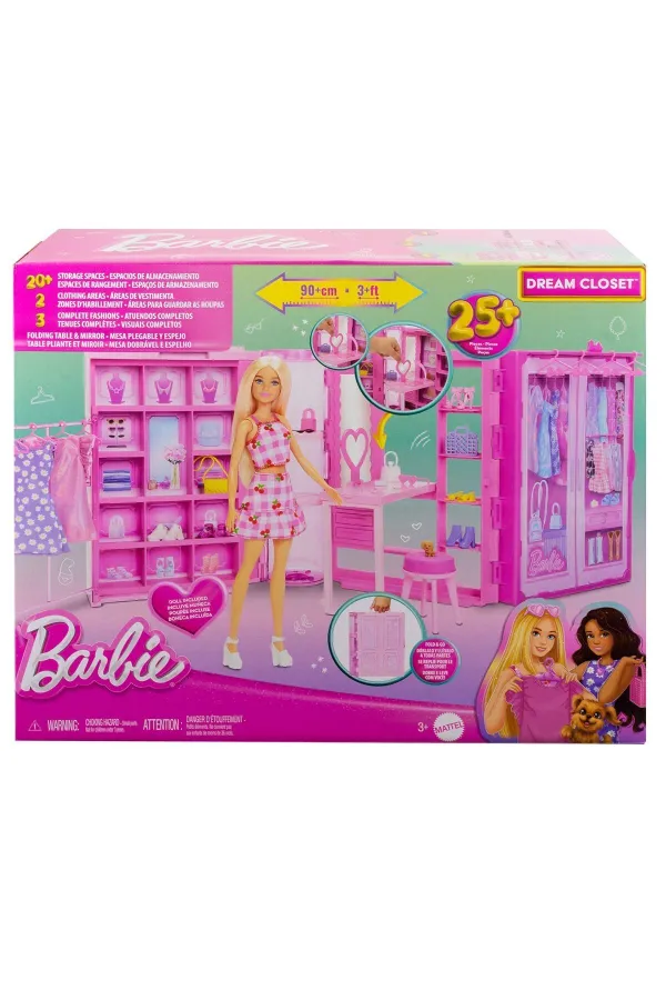 HXD58 Barbie ve Rüya Gardrobu HXD58 Barbie ve Rüya Gardrobu